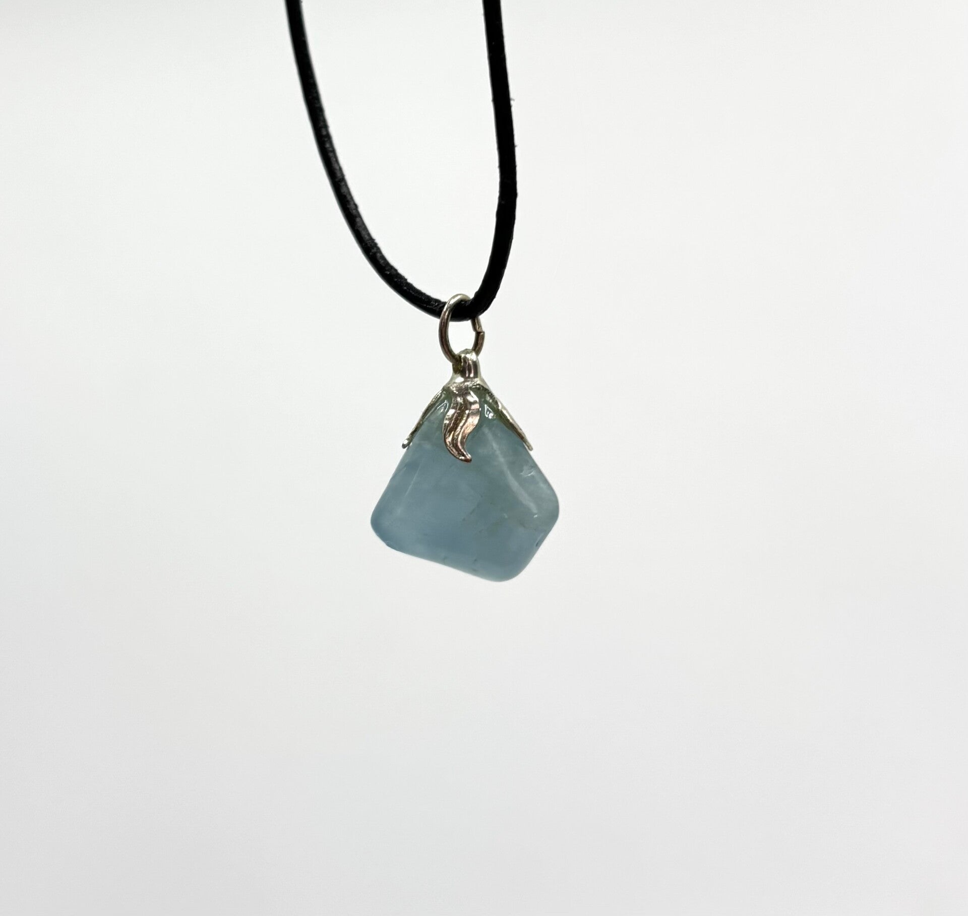 Aquamarijn hanger 1.