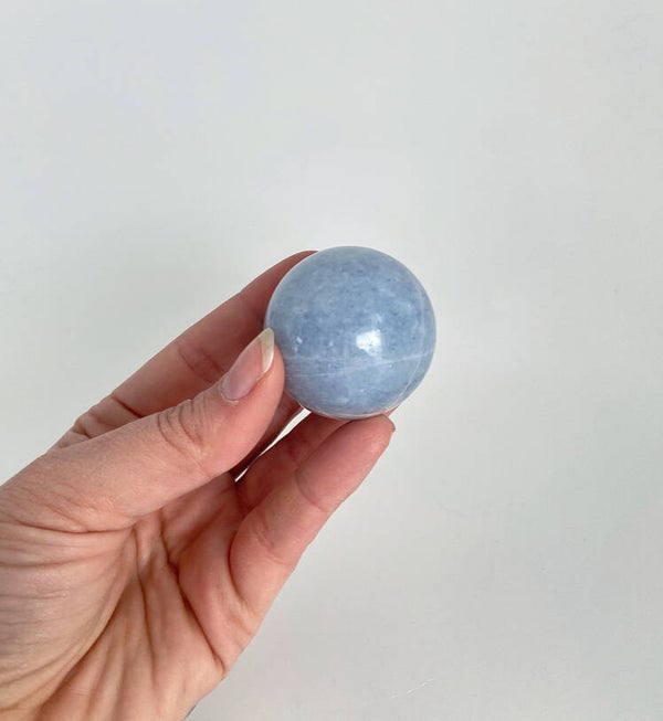Blauwe Calciet Sphere