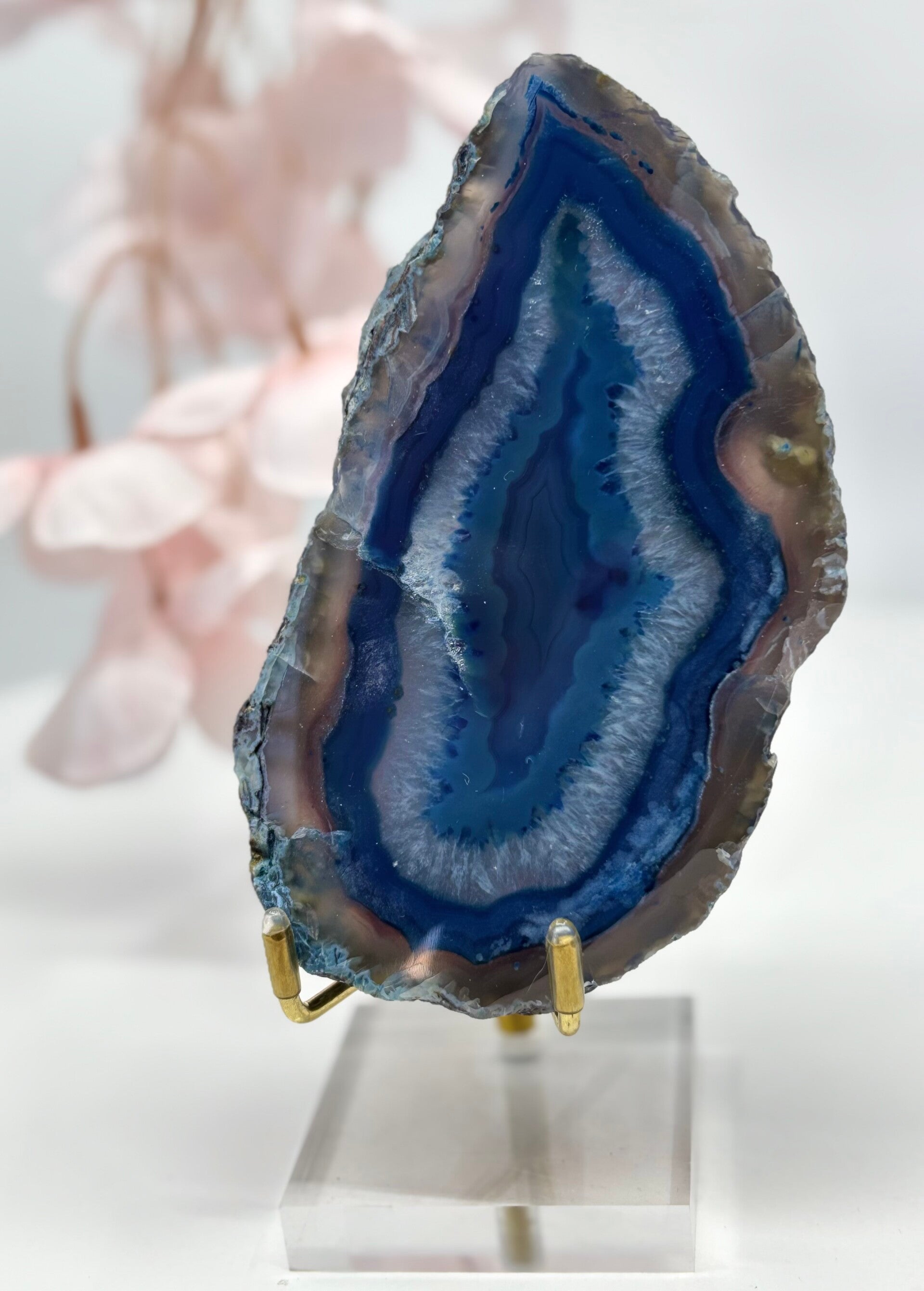 Agaat Blauw (gekleurd)