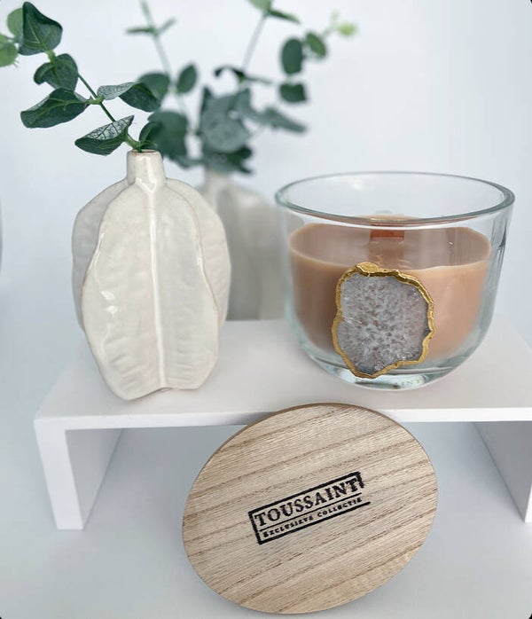 Geurkaars met Bergkristal