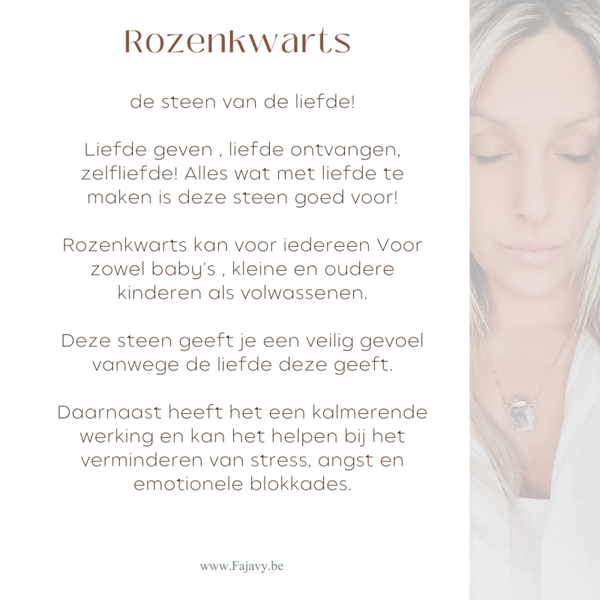 Rozenkwarts Facet