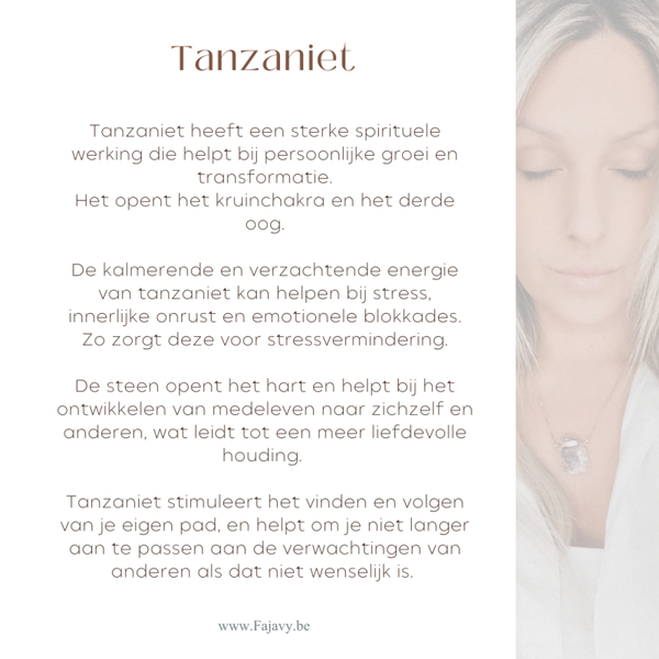 Tanzaniet 4 mm Licht