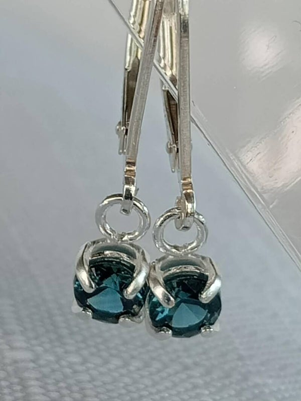 Continental Blue Sapphire earrings