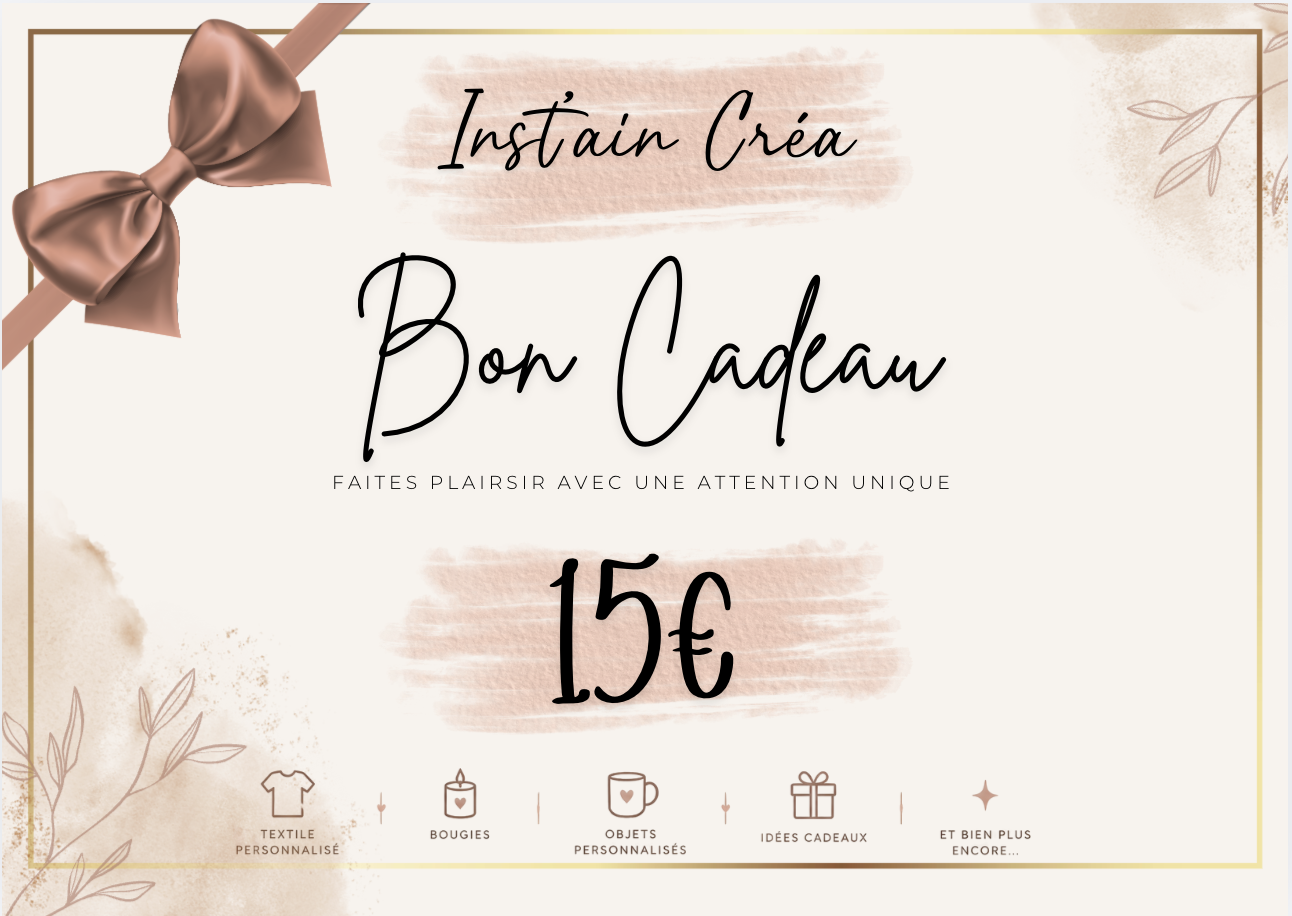 Bon Cadeau 15€