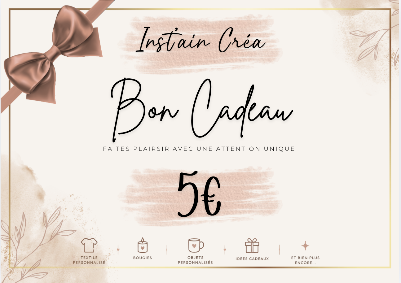 Bon Cadeau 5€