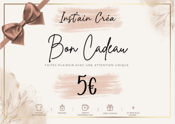 Bon Cadeau 5€