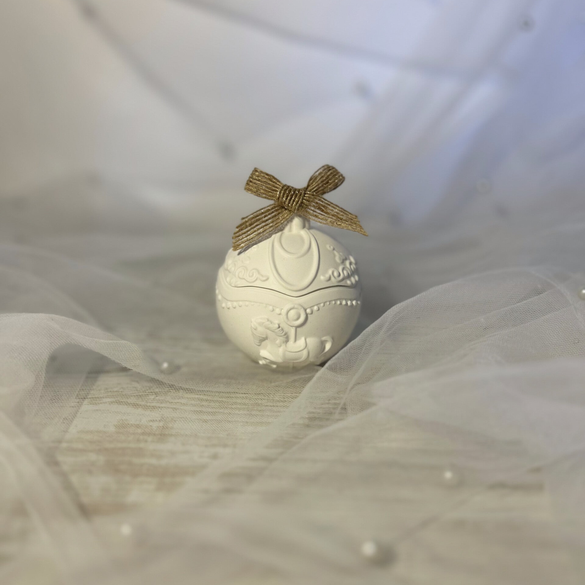 Boule de Noël - Collection Manège d'hiver