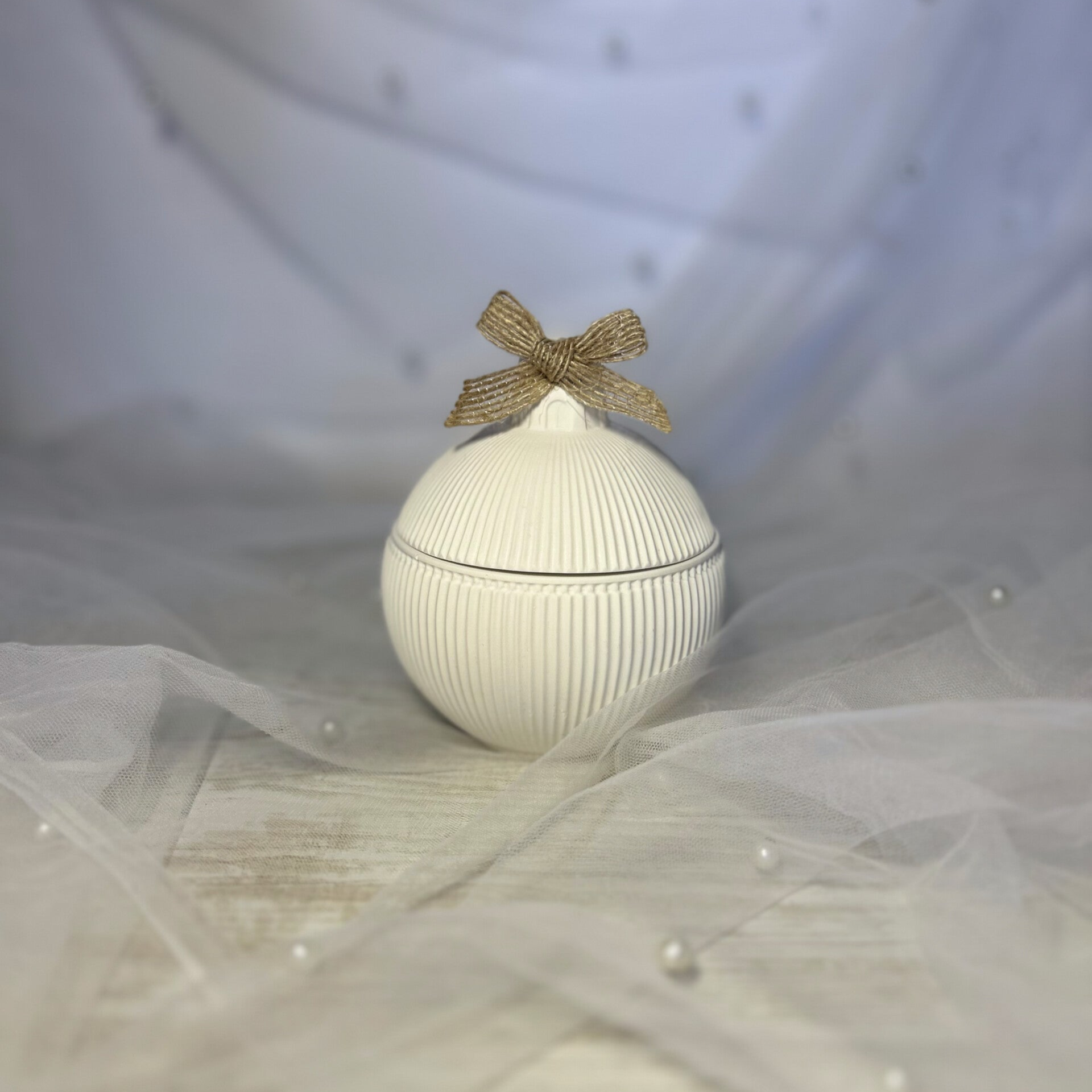 Boule de Noël - Collection Givre d'hiver