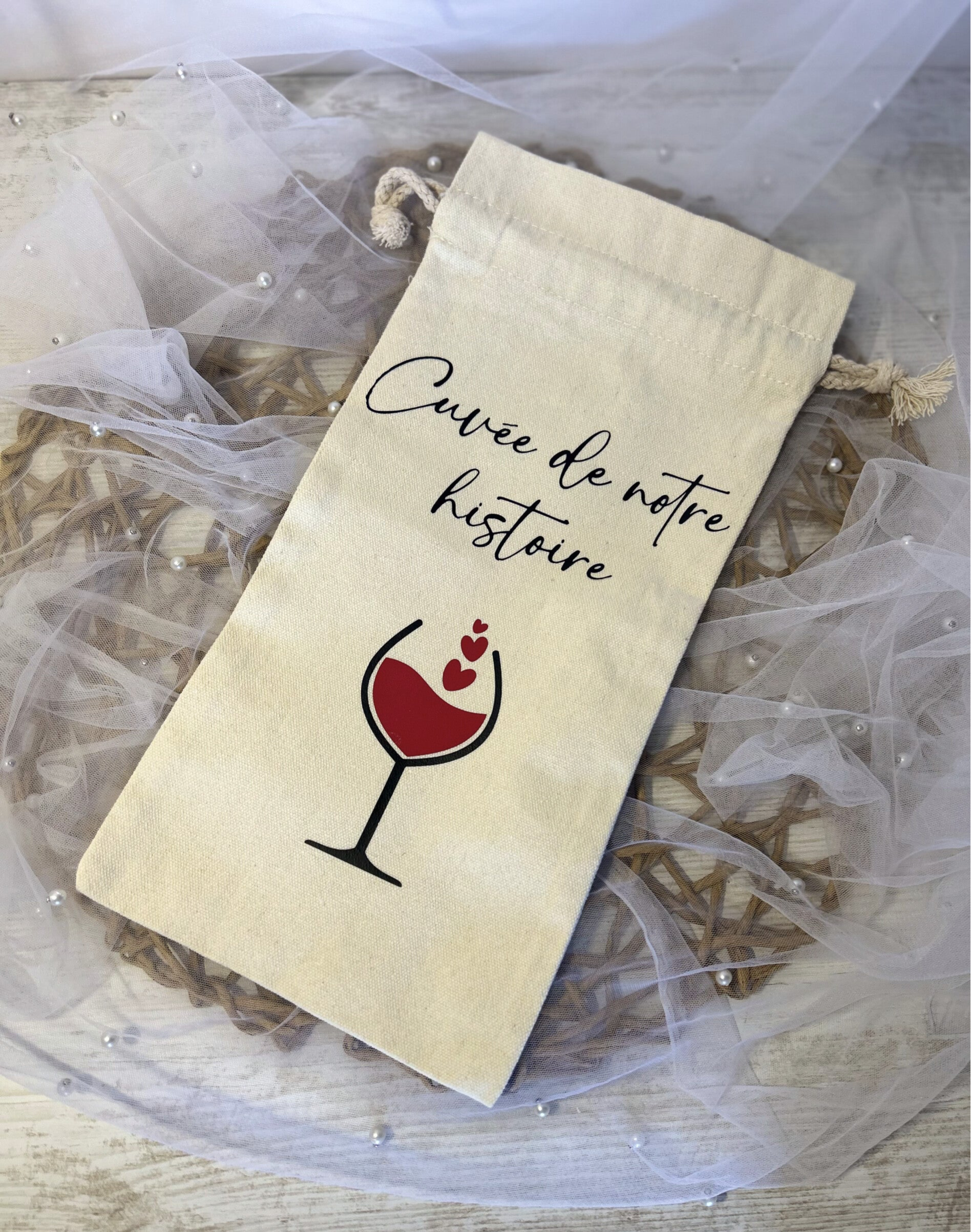 Sac à bouteille - Cuvée de notre histoire