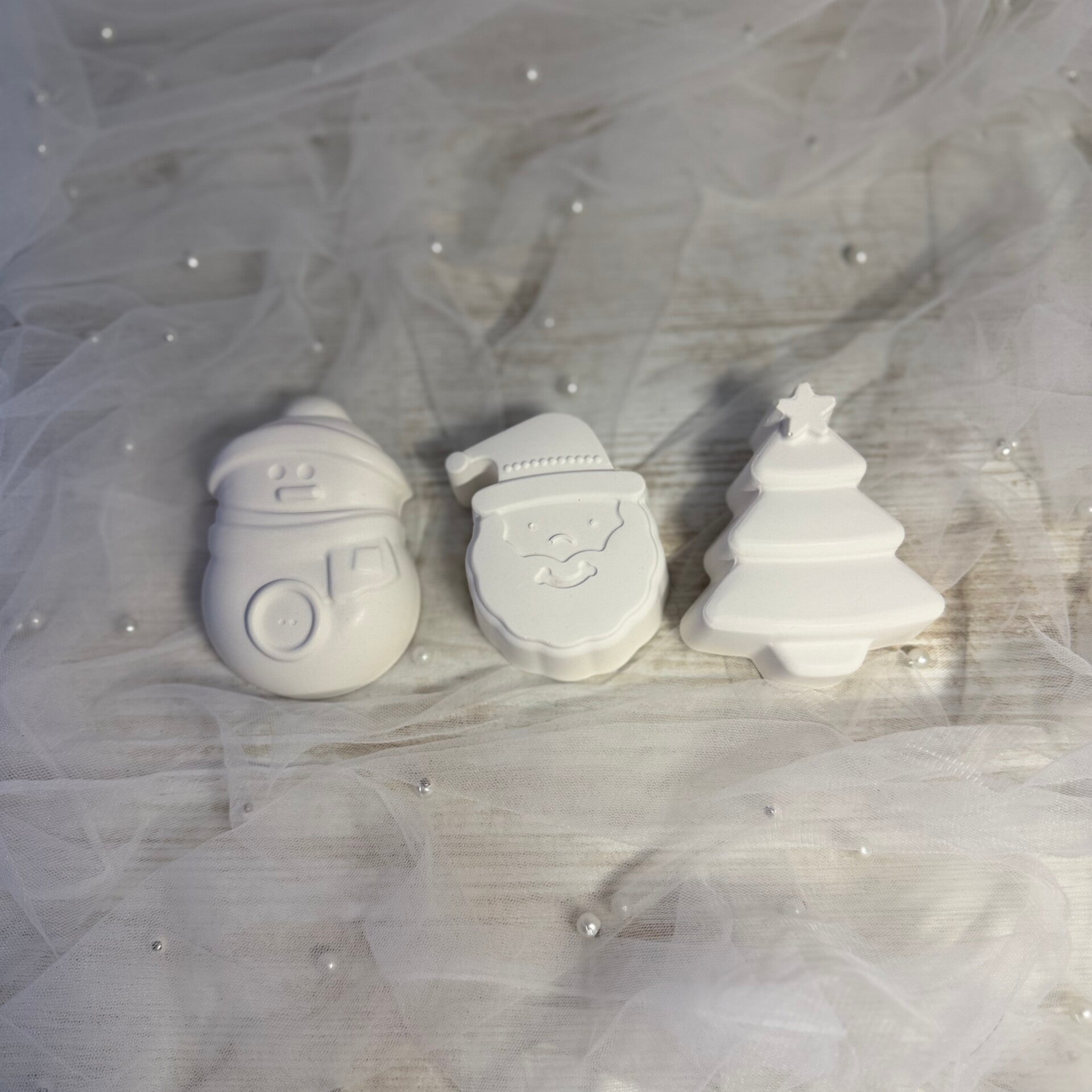 Lot de 3 Figurines - Avec peinture