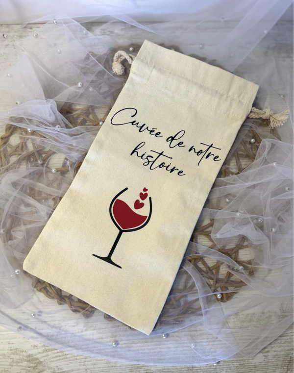 Sac à bouteille - Cuvée de notre histoire