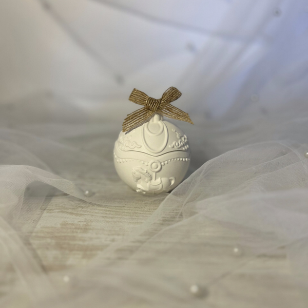 Boule de Noël - Collection Manège d'hiver