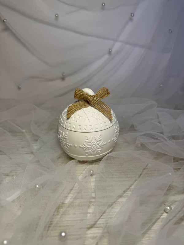 Boule de Noël - Flocon d'hiver