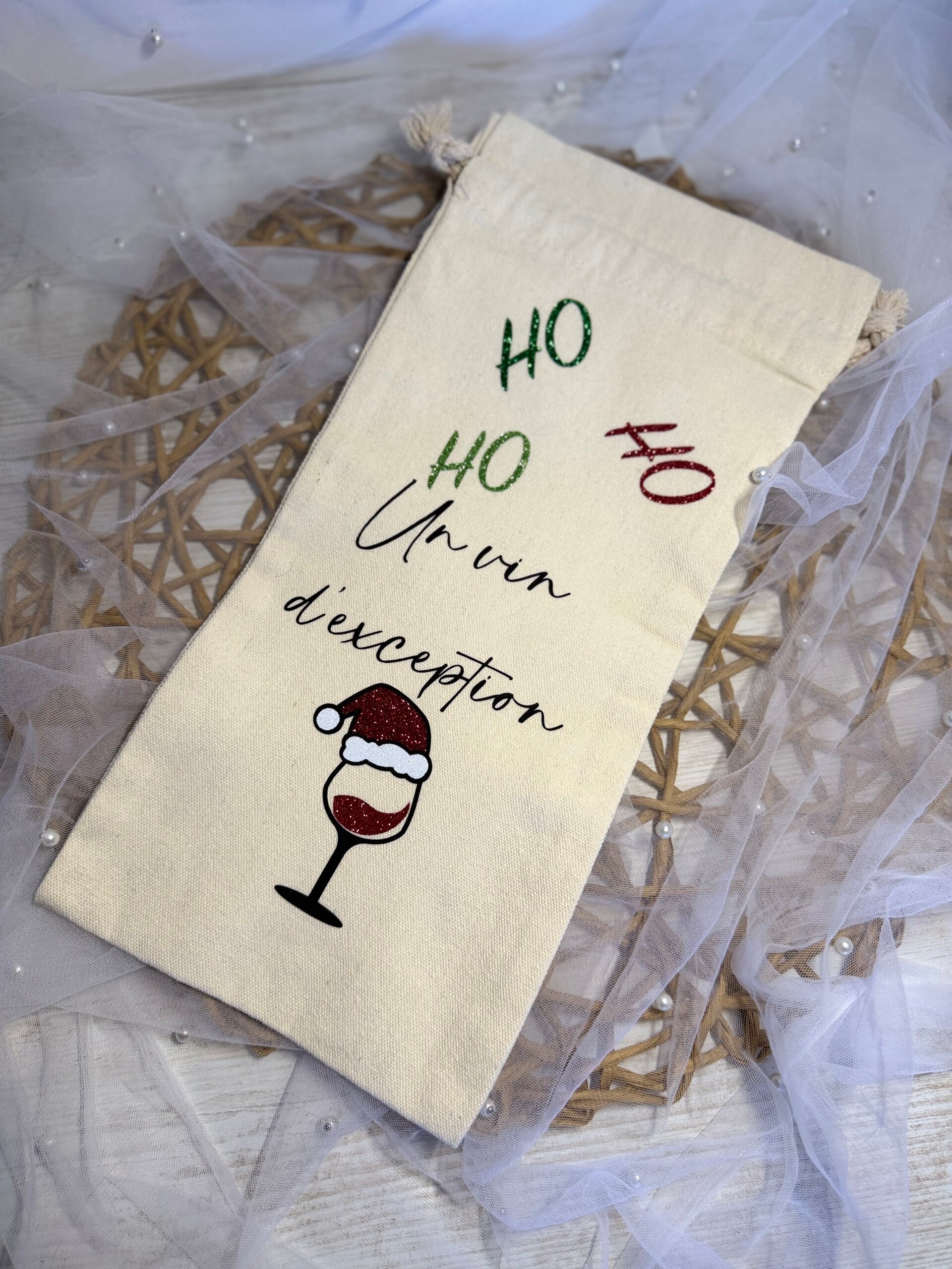 Sac à bouteille - oh oh oh Un vin D'exception