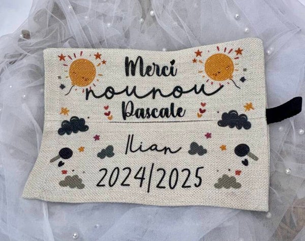 Étui à mouchoirs - Nounou