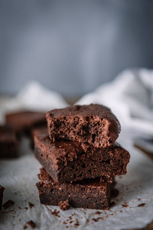BROWNIE CON DULCE DE LECHE 🍫