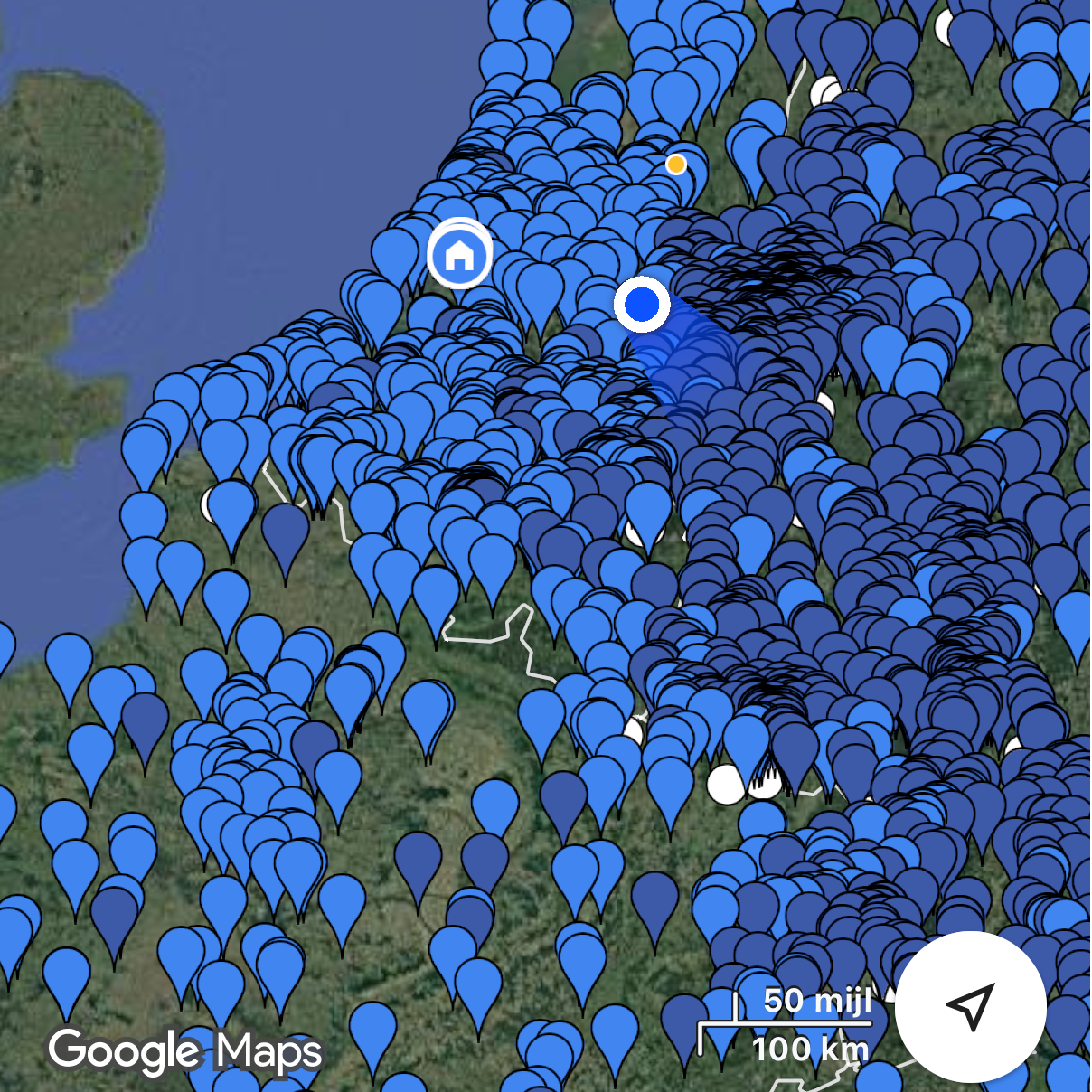 Urbex map Belgium🇧🇪
