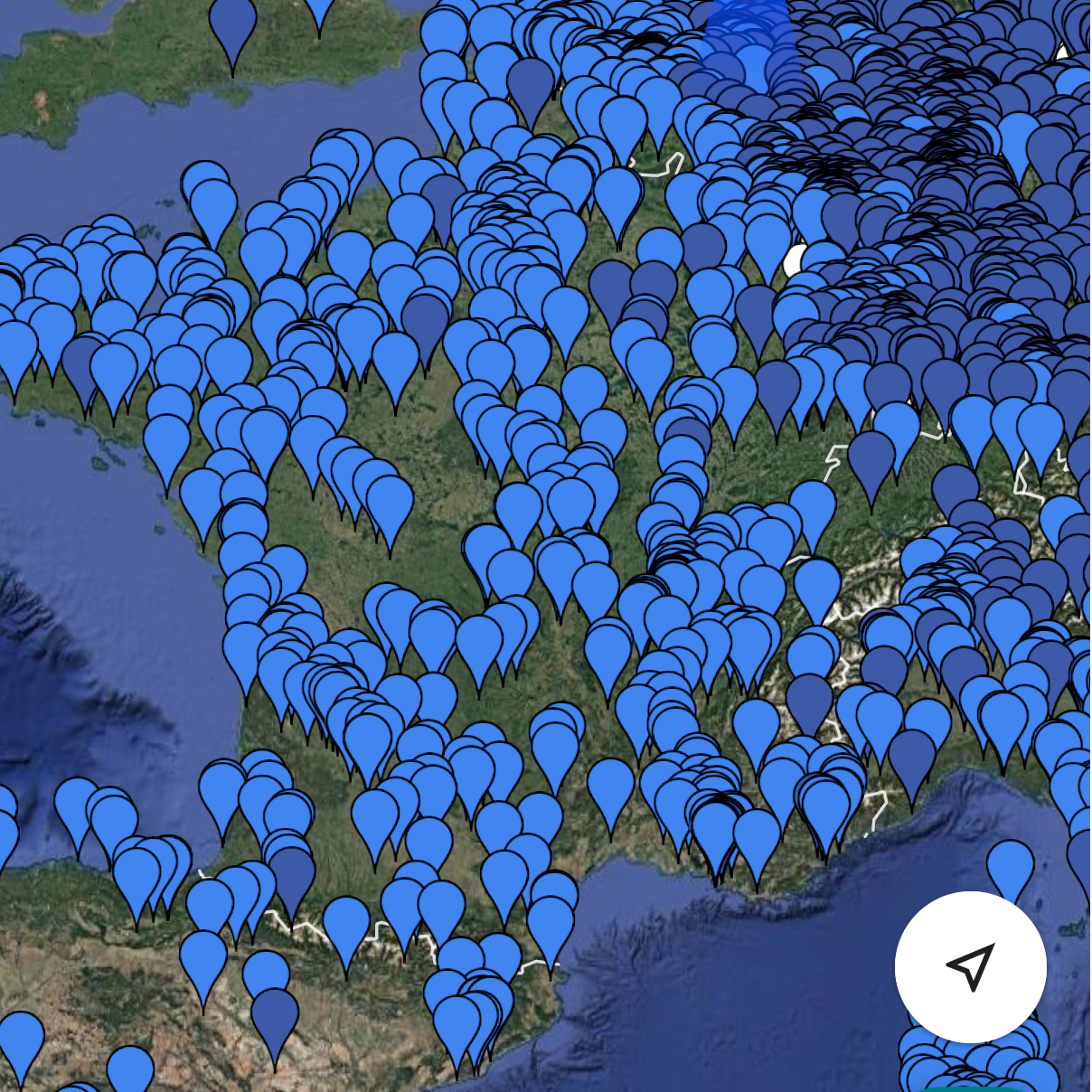 Urbex map France 🇫🇷
