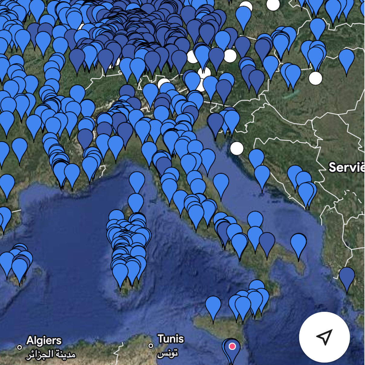 Urbex map Italy 🇮🇹