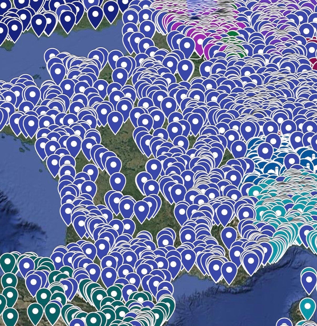 Urbex map France 🇫🇷