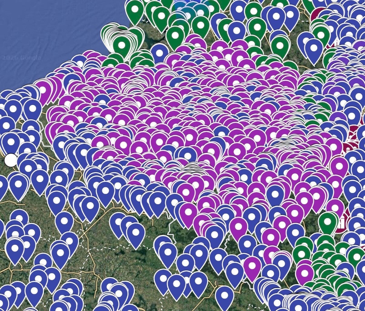 Urbex map Belgium🇧🇪