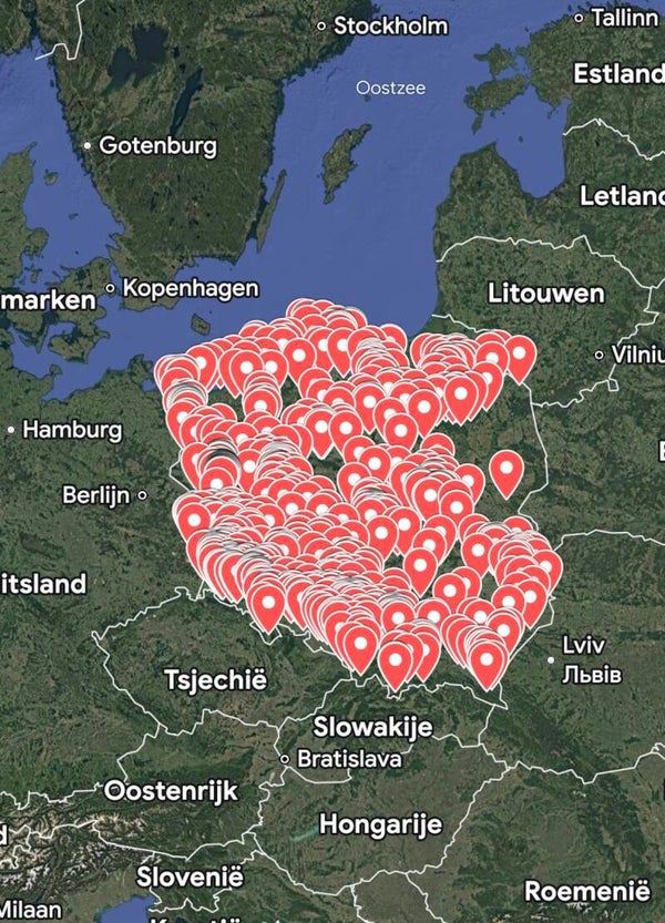 Urbex map Poland