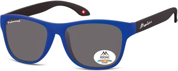 Montana zonnebril unisex blauw/zwart (mp38d)