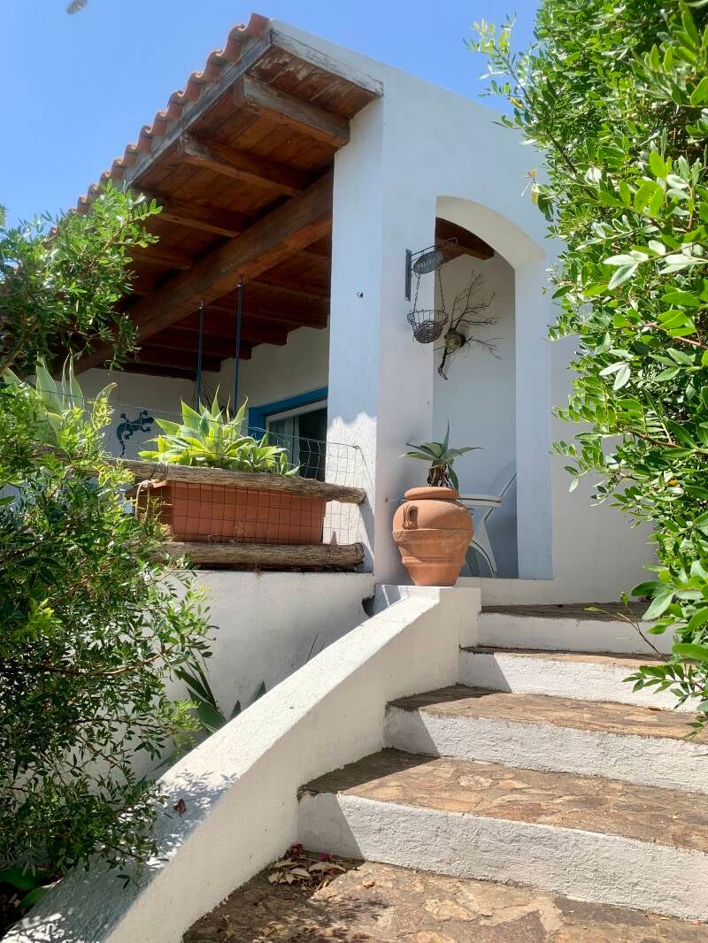 Ingang onderaanzicht