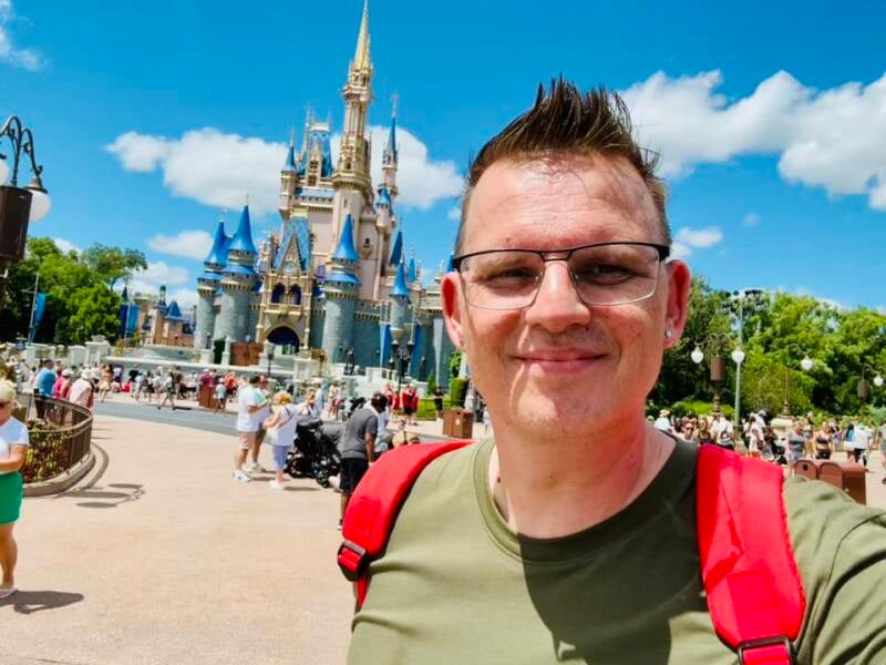 Dennis in Magic Kingdom
