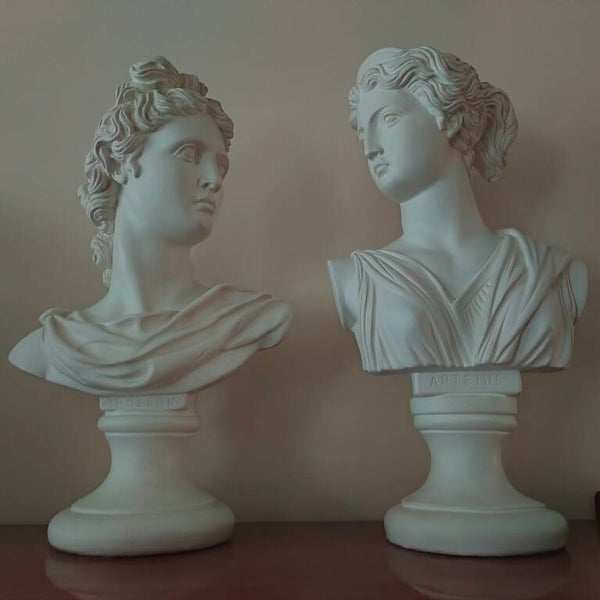 BST001 - Bustes Artemis et Apollon