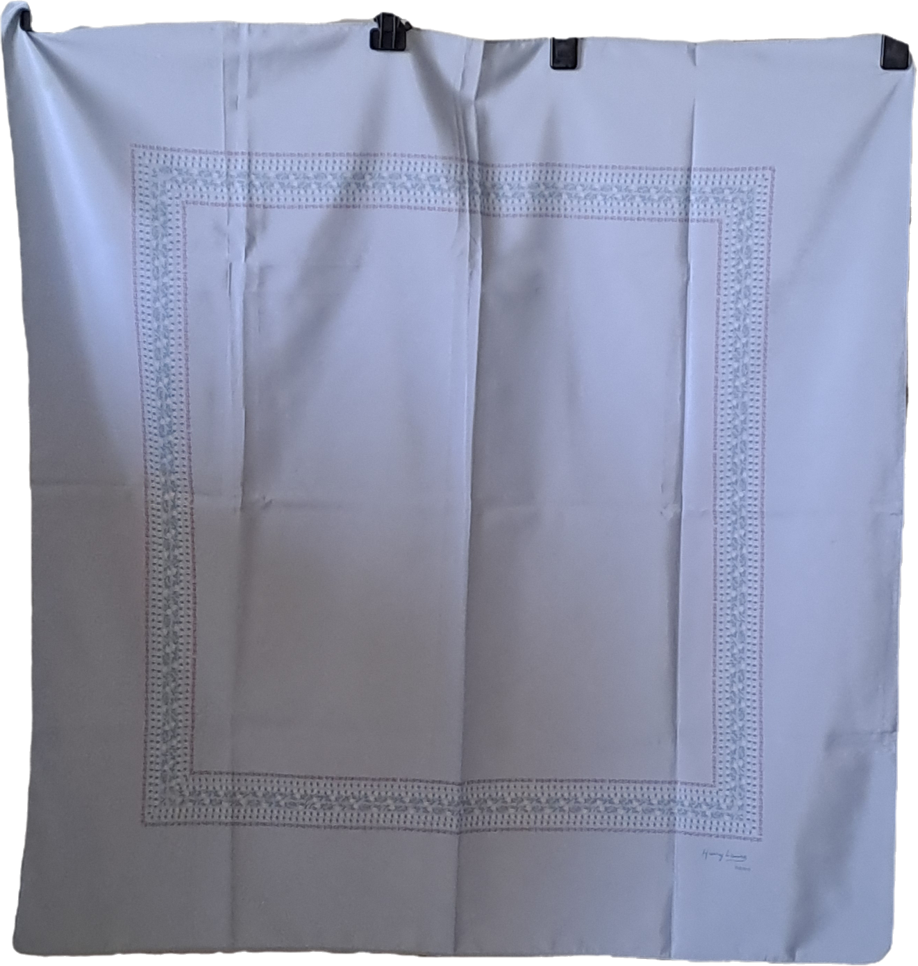 FOU009 - Foulard gris clair