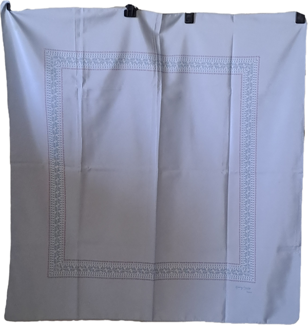 FOU009 - Foulard gris clair