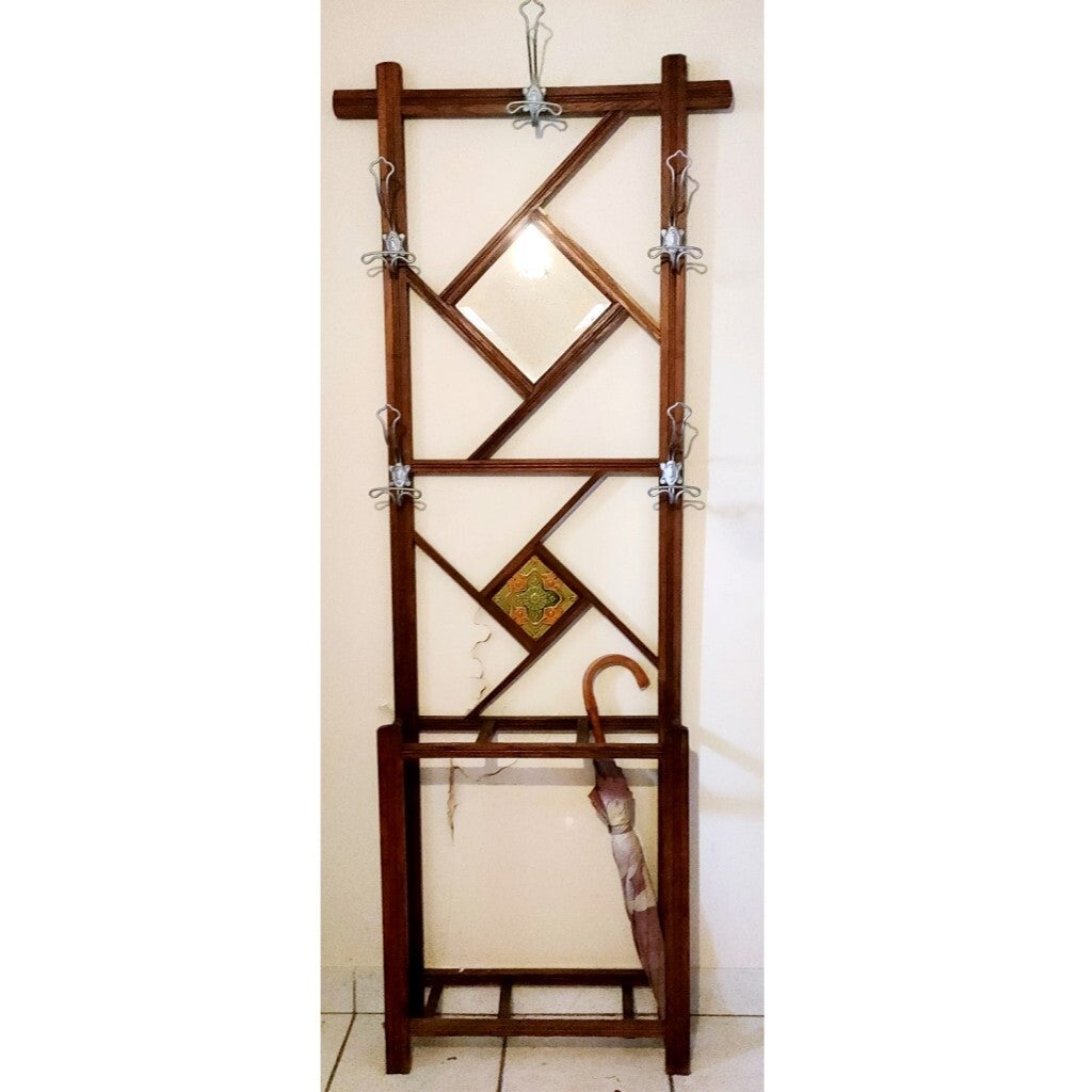 VST001 - Vestiaire années 50 en bois massif
