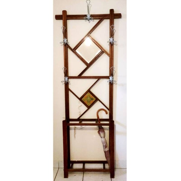 VST001 - Vestiaire années 50 en bois massif