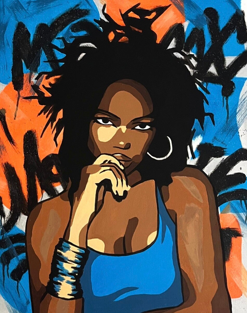Portrait femme - 40x50 cm