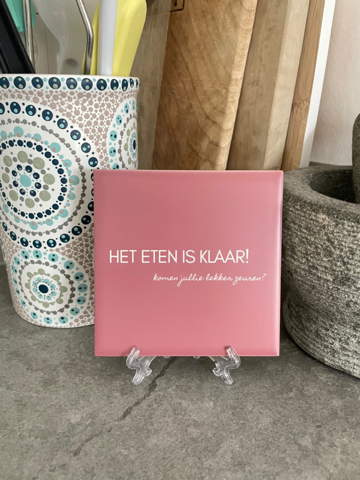 Klaske - HET ETEN IS KLAAR! komen jullie lekker zeuren?