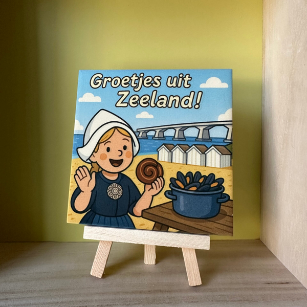 Groetjes uit Zeeland - meisje