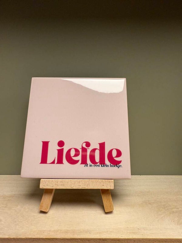 Liefde - zit in een klein hoekje