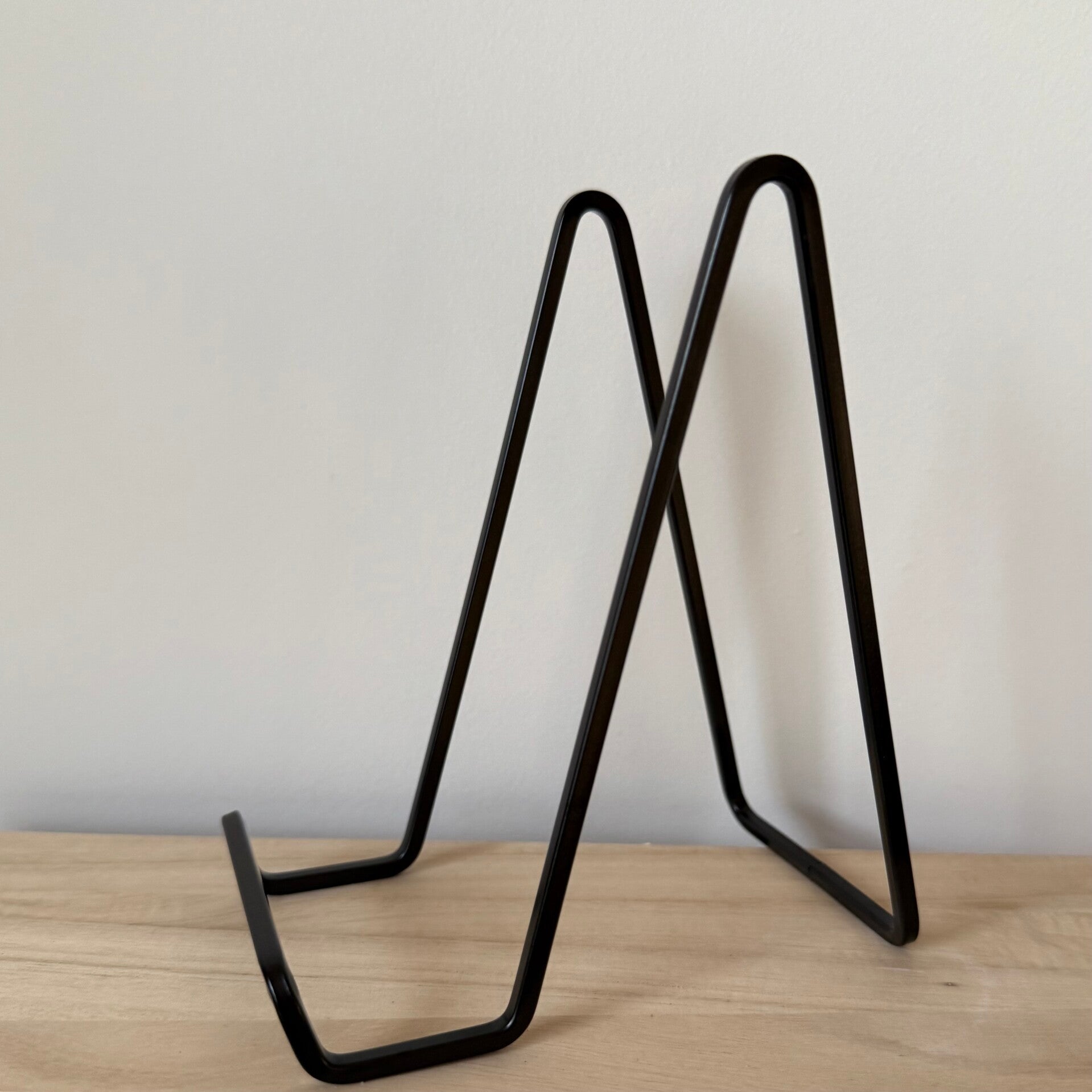 Metalen houder - zwart