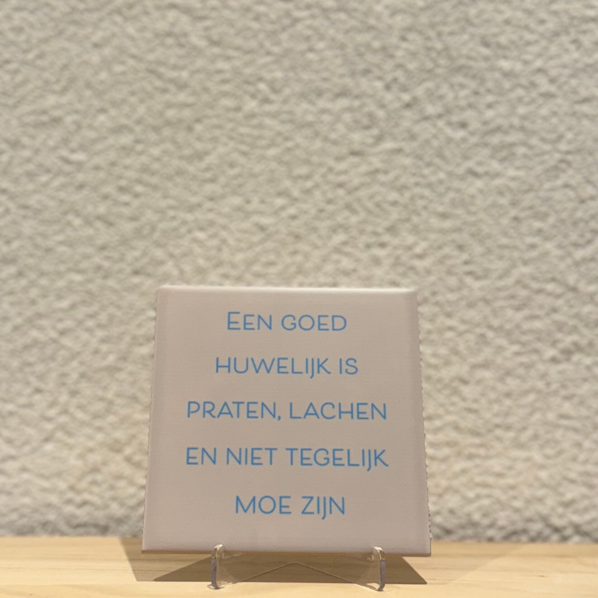 Een goed huwelijk ..