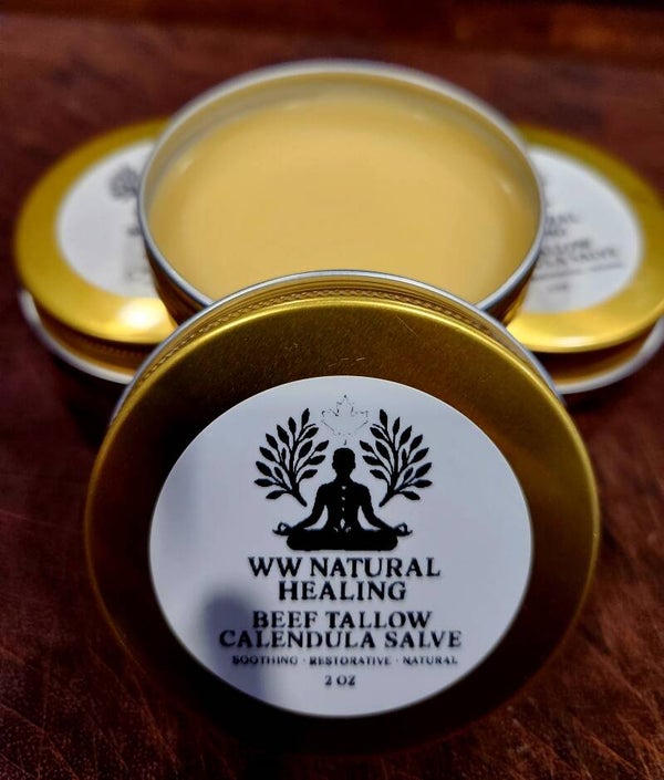 Beef Tallow Calendula Salve