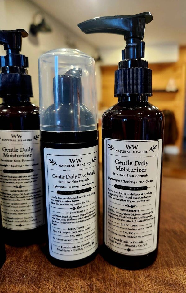 Oatmeal Facewash and Moisturizer