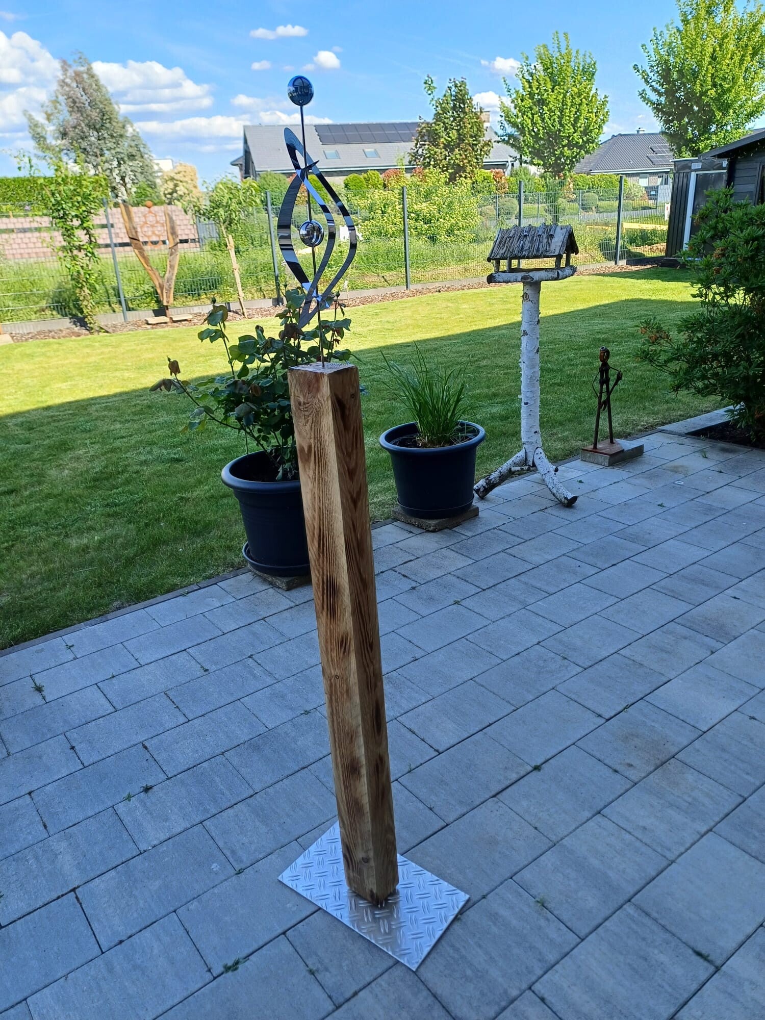 Gartenskulptur "Umlaufbahn"