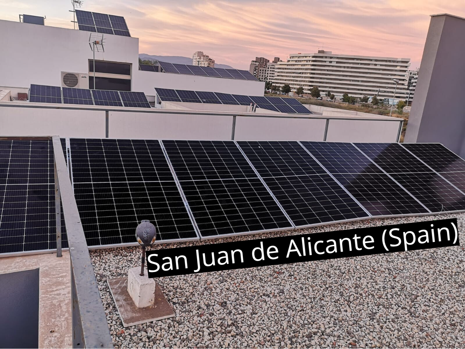 INSTALACION DE PLACAS CON SOPORTES DE HORMIGON