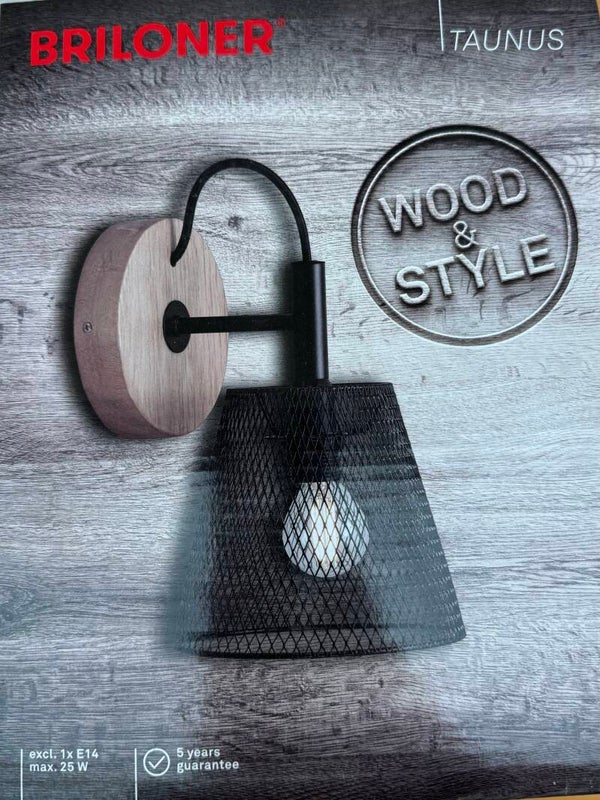 Wandleuchte Wood&Style