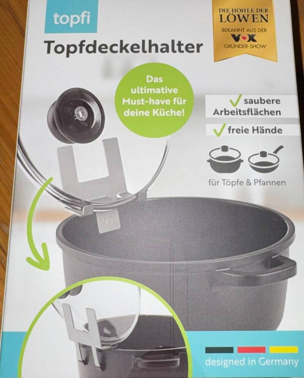 Topfdeckelhalter