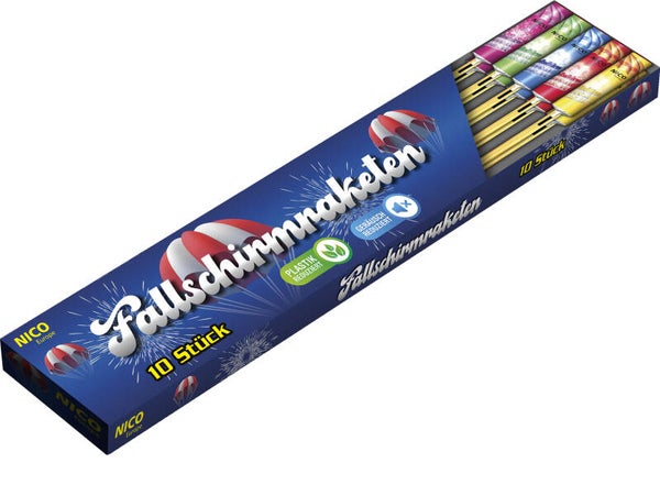 Nico Fallschirm-Rakete, 10er-Schtl.