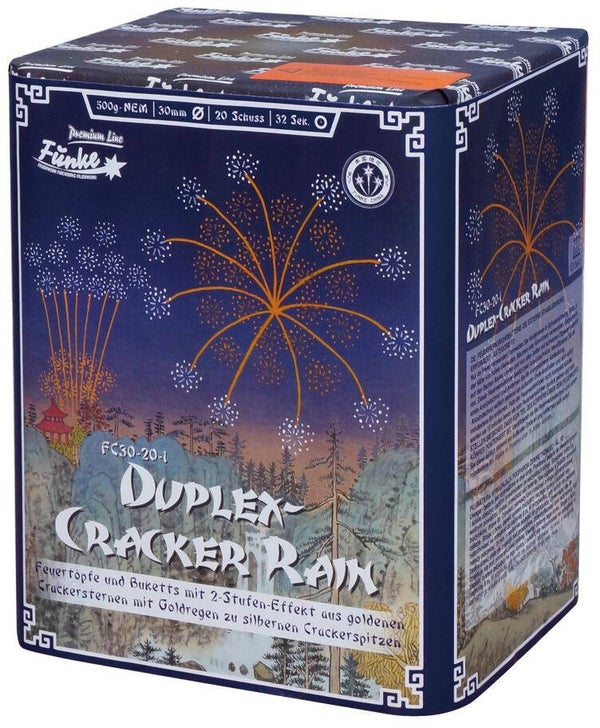 Duplex Cracker Rain