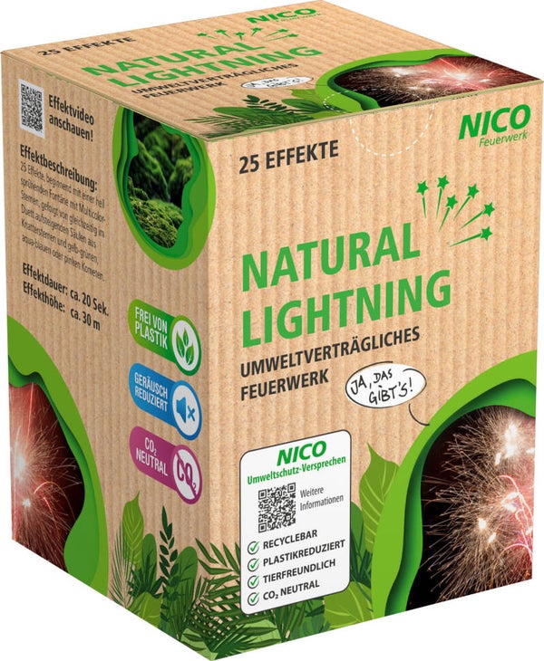 Nico Natural Lightning, 25 Effekte