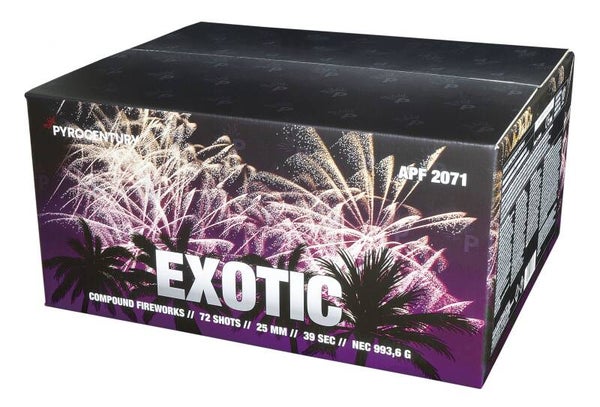 Pyrocentury Exotic 72 Schuss